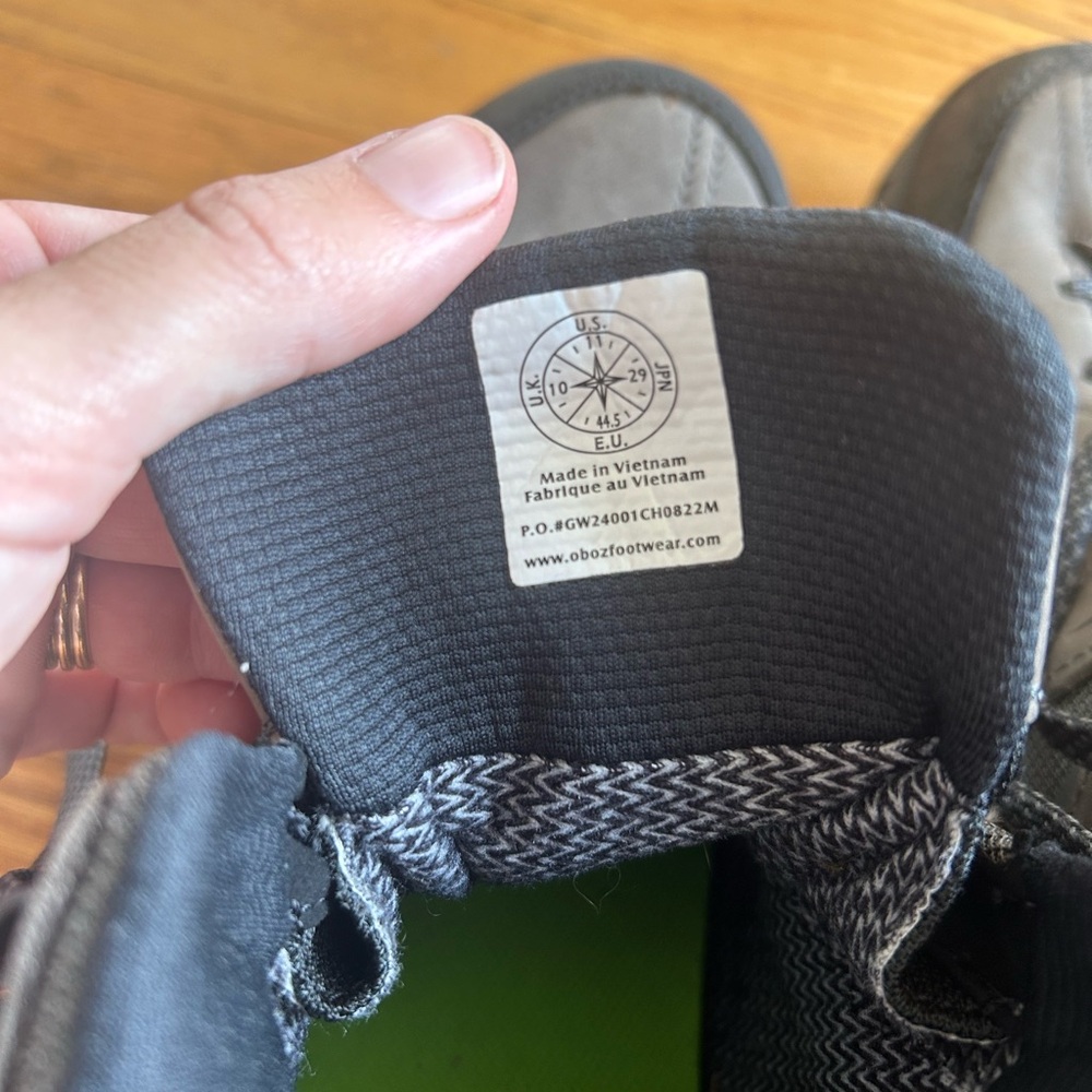 Oboz Men’s hiking boots - Picture 4 of 5